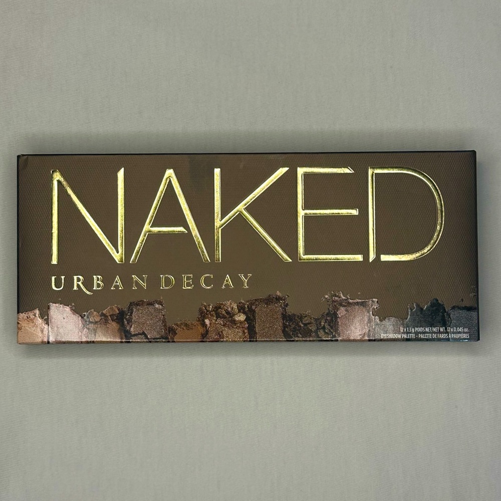 Urban Decay Naked Palette NEW IN BOX Original Naked Palette with Brush Unused